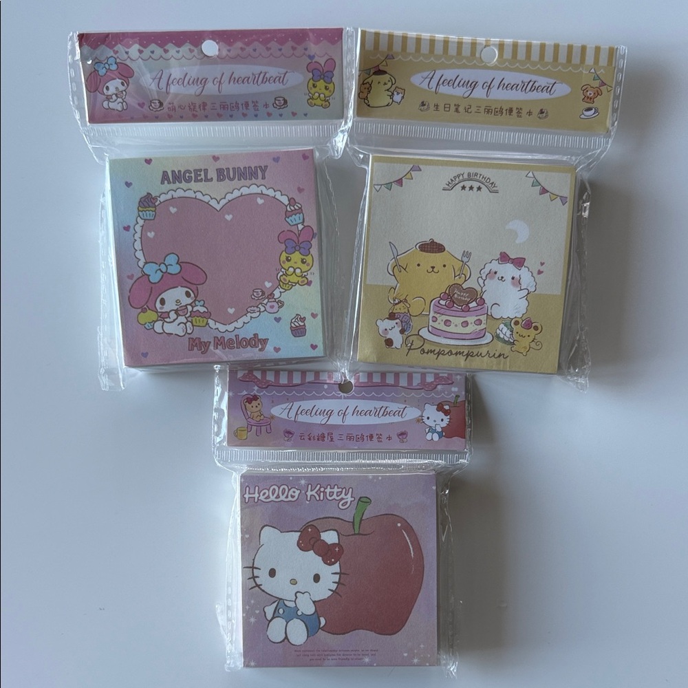 Sanrio Mini Notepads